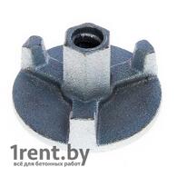 Гайка для стяжного винта 90 мм трёхрожковая оцинкованная