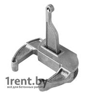 Замок клиновой литой оцинкованный