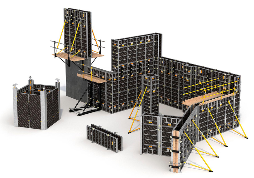 крупнощитовая опалубка